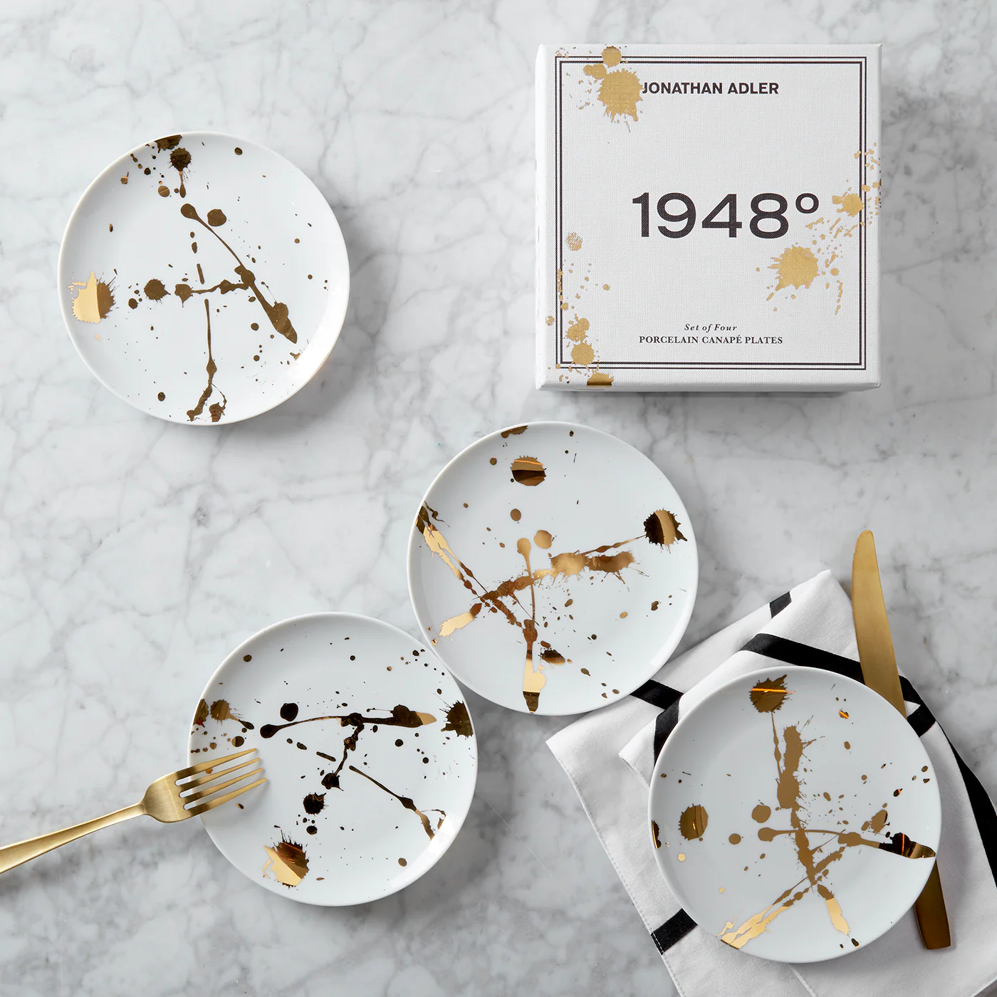 1948 Canapé Plate Set - Image 3