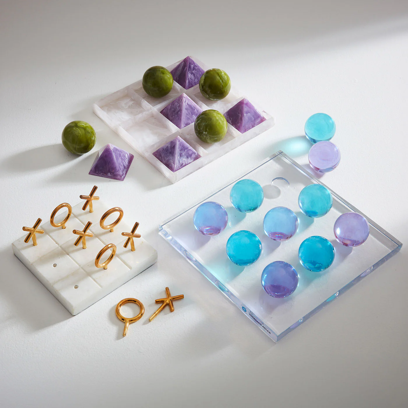 Acrylic Tic-Tac-Toe Set - Image 4