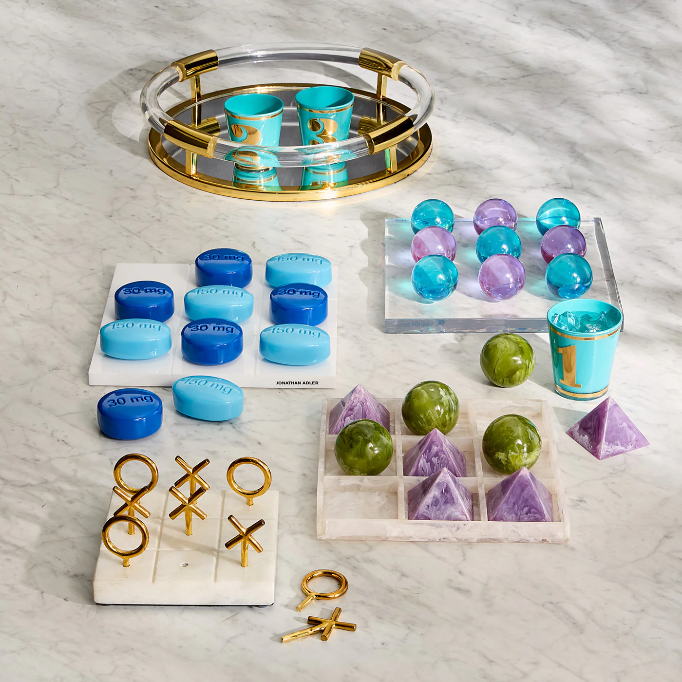 Acrylic Tic-Tac-Toe Set - Image 5