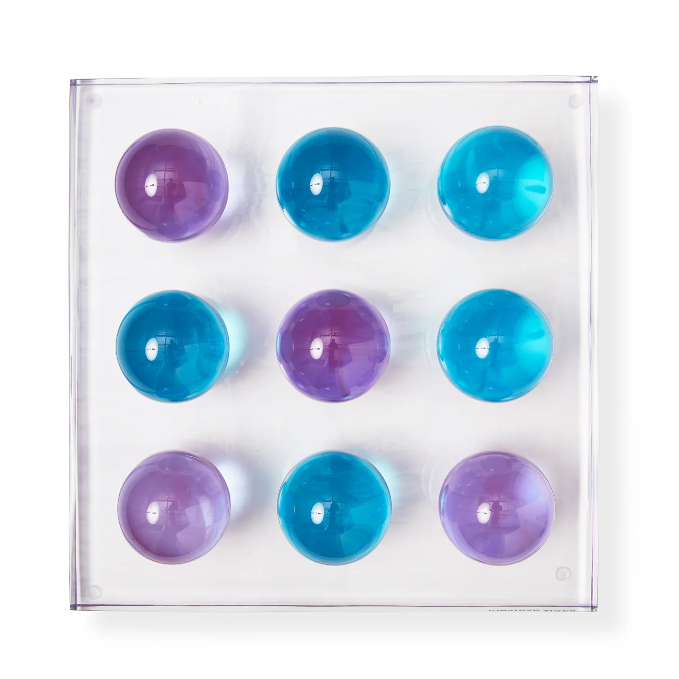 Acrylic Tic-Tac-Toe Set - Image 7