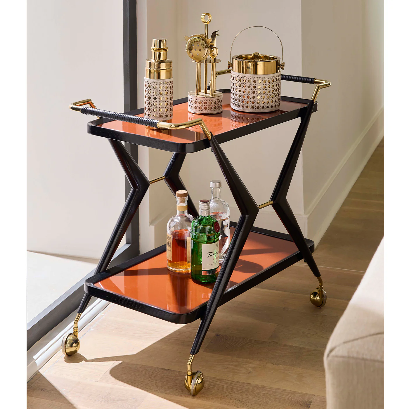 Basketweave Cocktail Shaker - Image 4