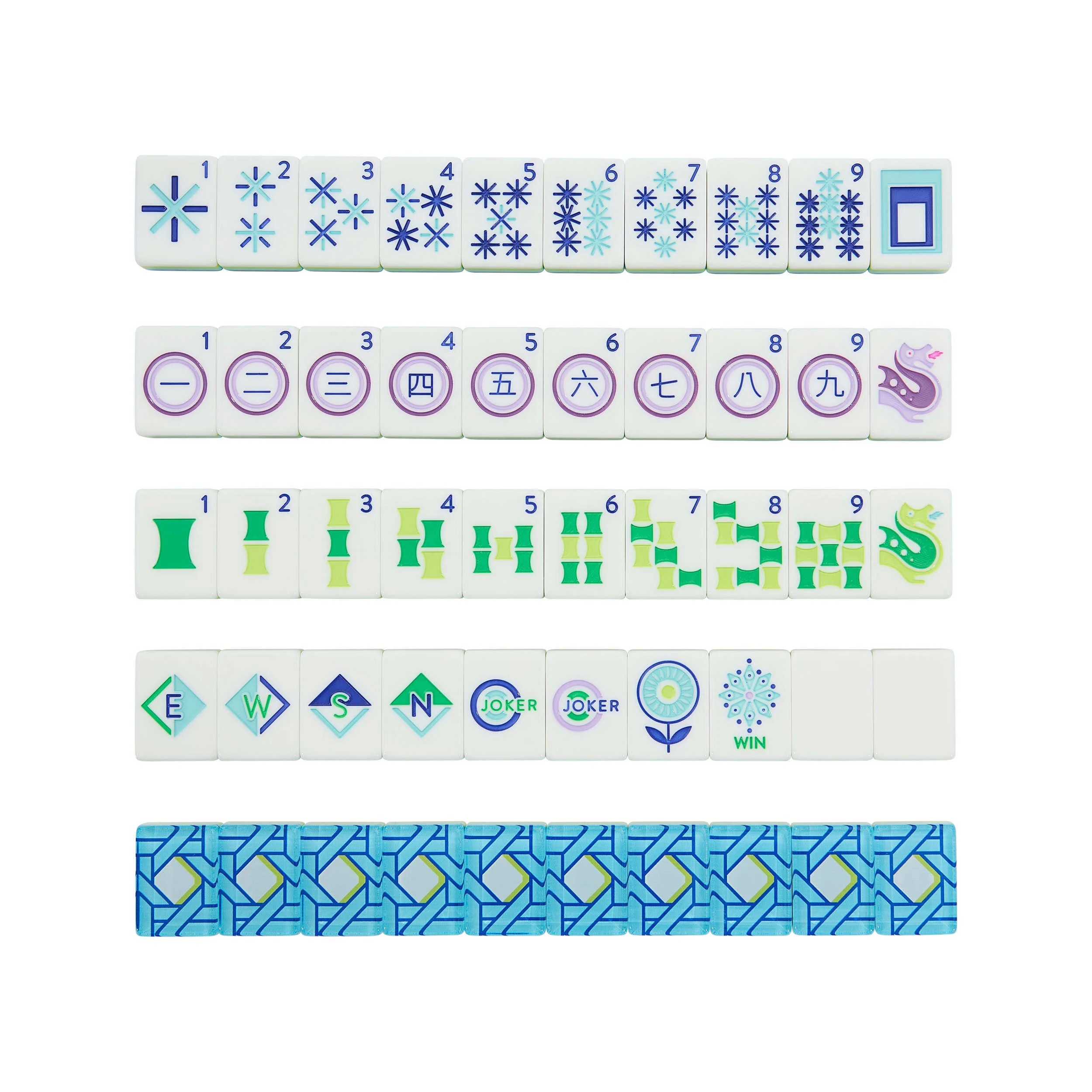 Basketweave Mahjong Set - Image 4