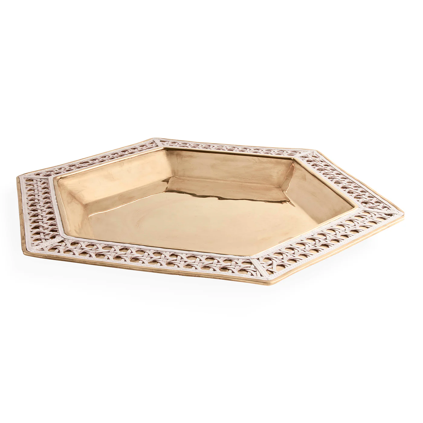 Basketweave Serving Tray - Image 4
