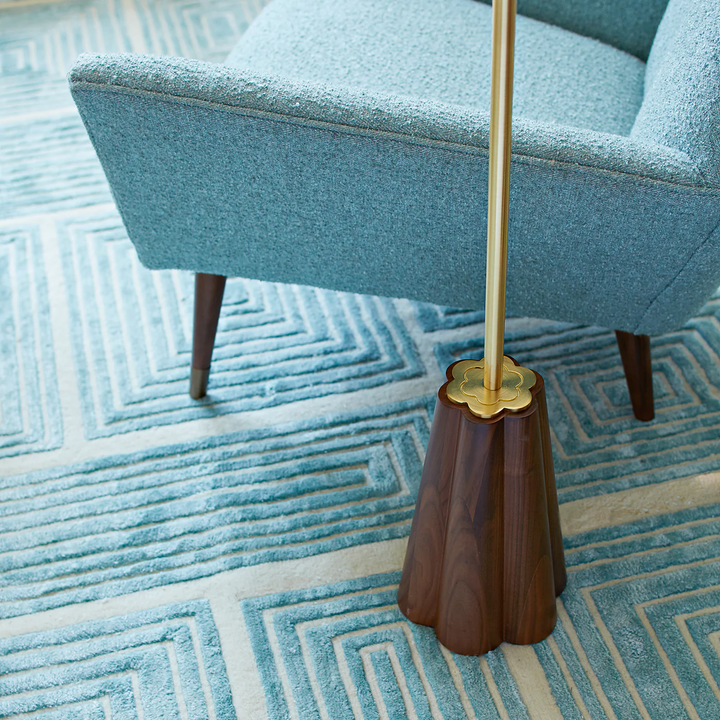 Blocks Hand-Knotted Rug - Image 2
