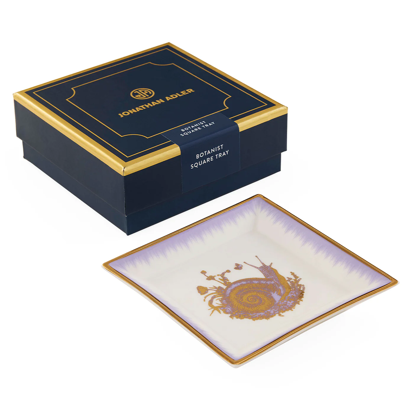 Botanist Snail Square Tray - Image 3