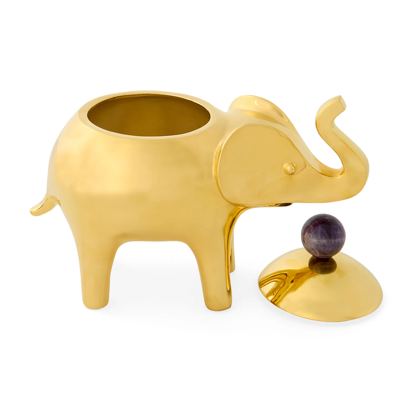 Brass Elephant Box - Image 3