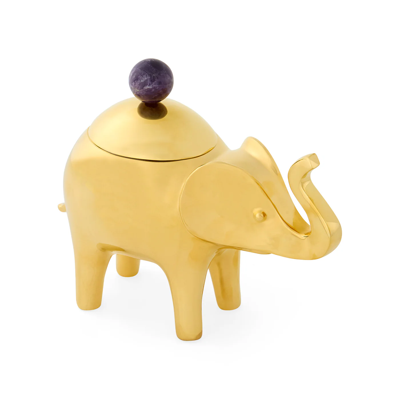 Brass Elephant Box - Image 4