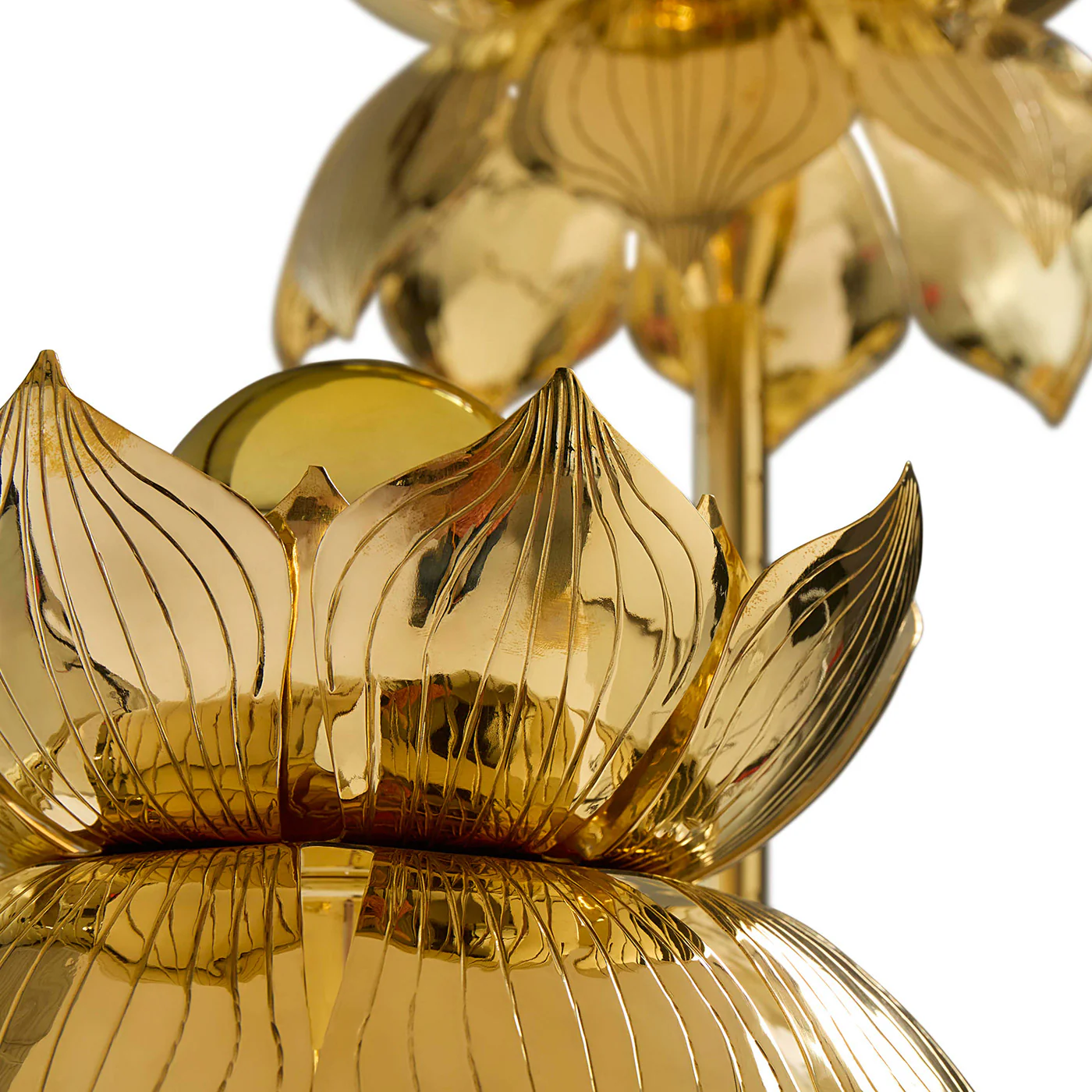Brass Flower Floor Lamp - Image 6