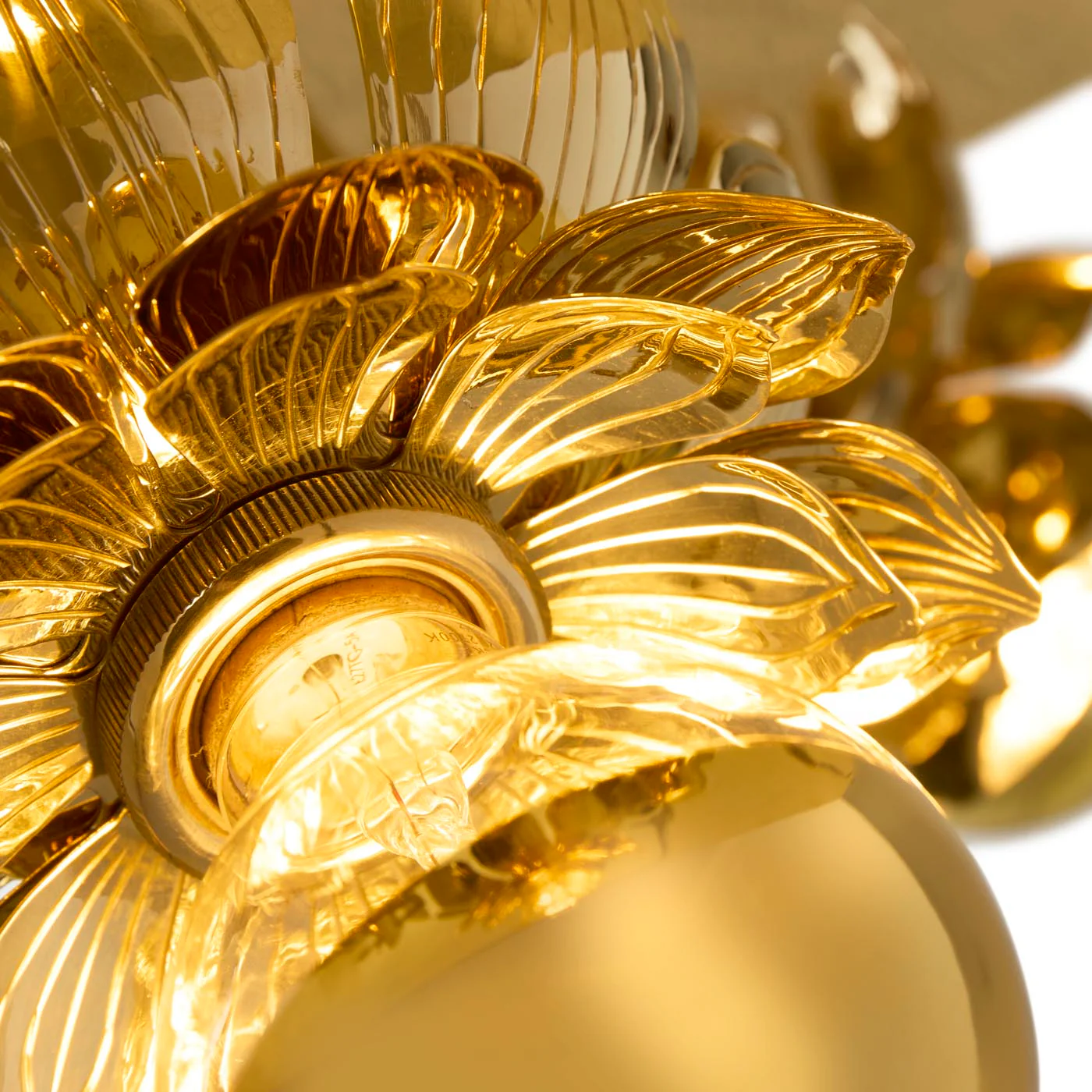 Brass Flower Pendant - Image 3