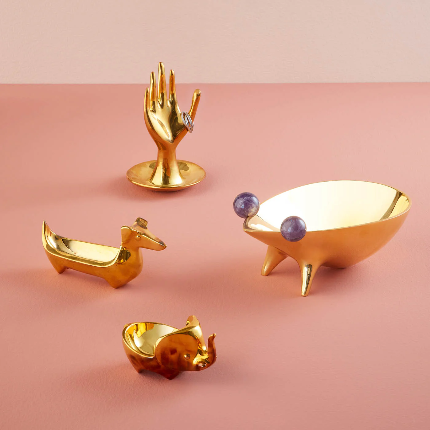 Brass Hand Ring Holder - Image 6