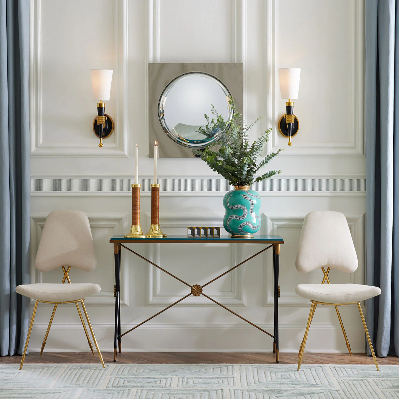 Brass Hand Sconce - Image 2