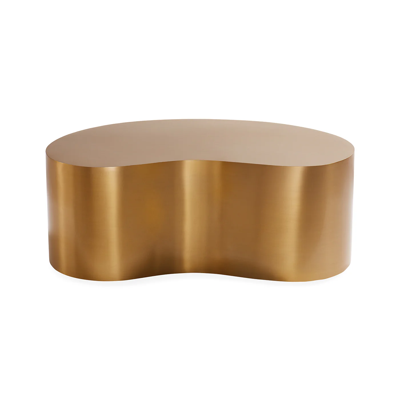 Brass Kidney Large Table - Image 3