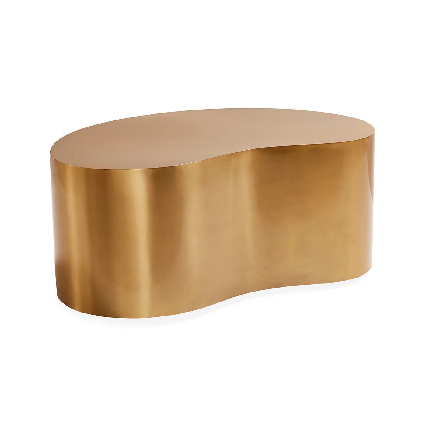 Brass Kidney Small Table - Image 5