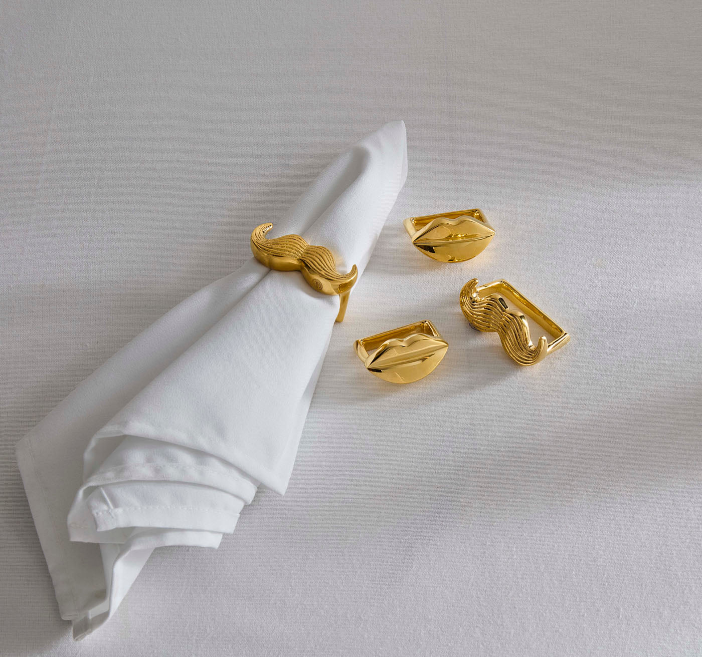 Brass Muse Napkin Rings - Image 6