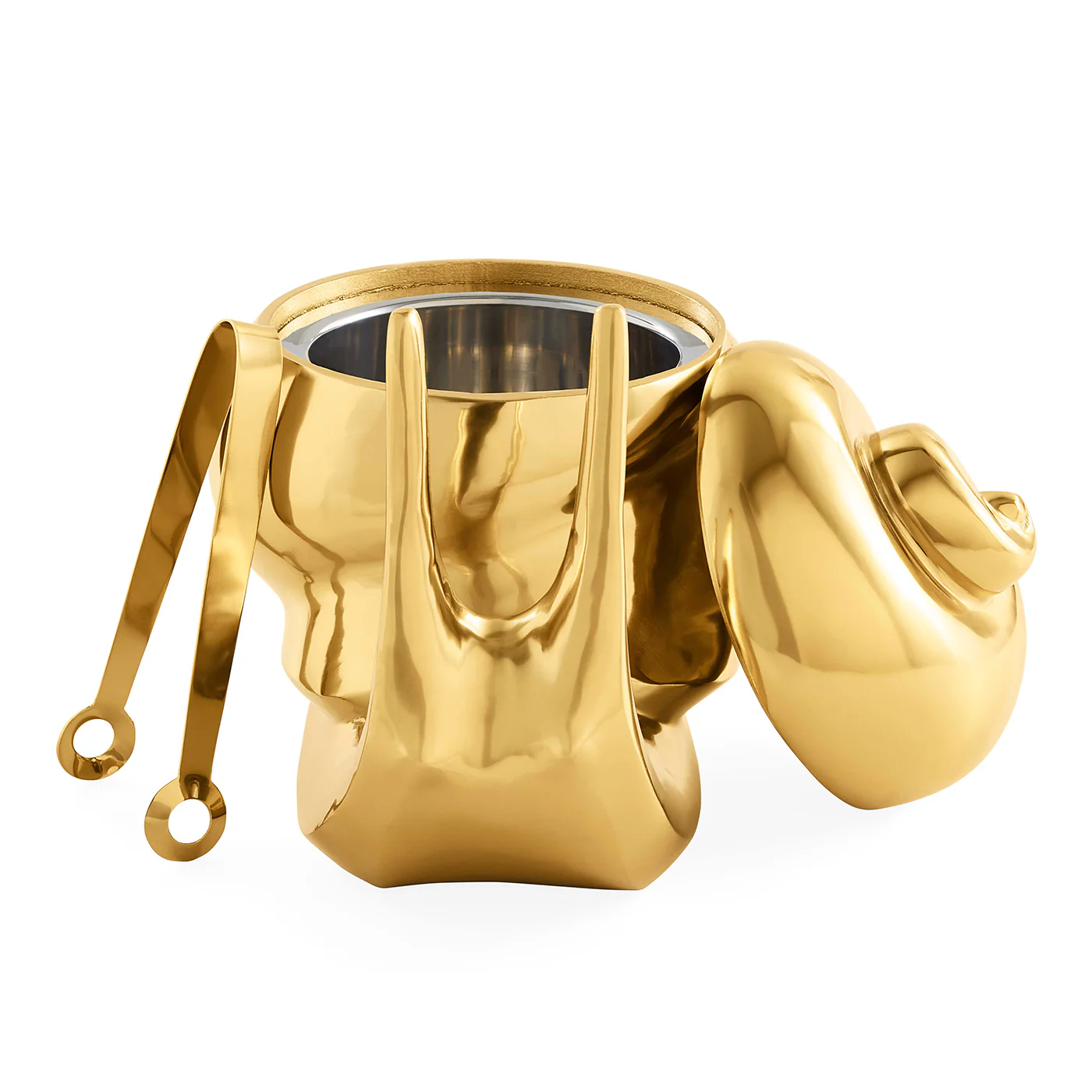 Brass Snail Ice Bucket - Image 4
