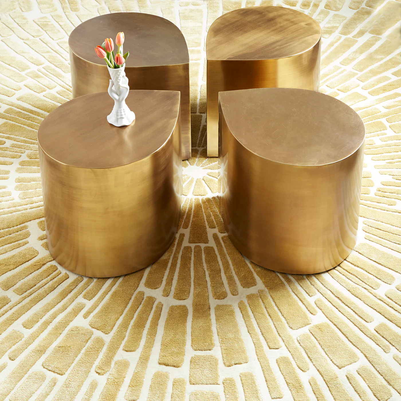 Brass Teardrop Table - Image 10