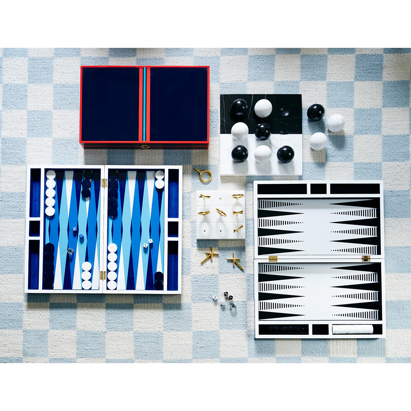 Brass Tic-Tac-Toe Set - Image 3