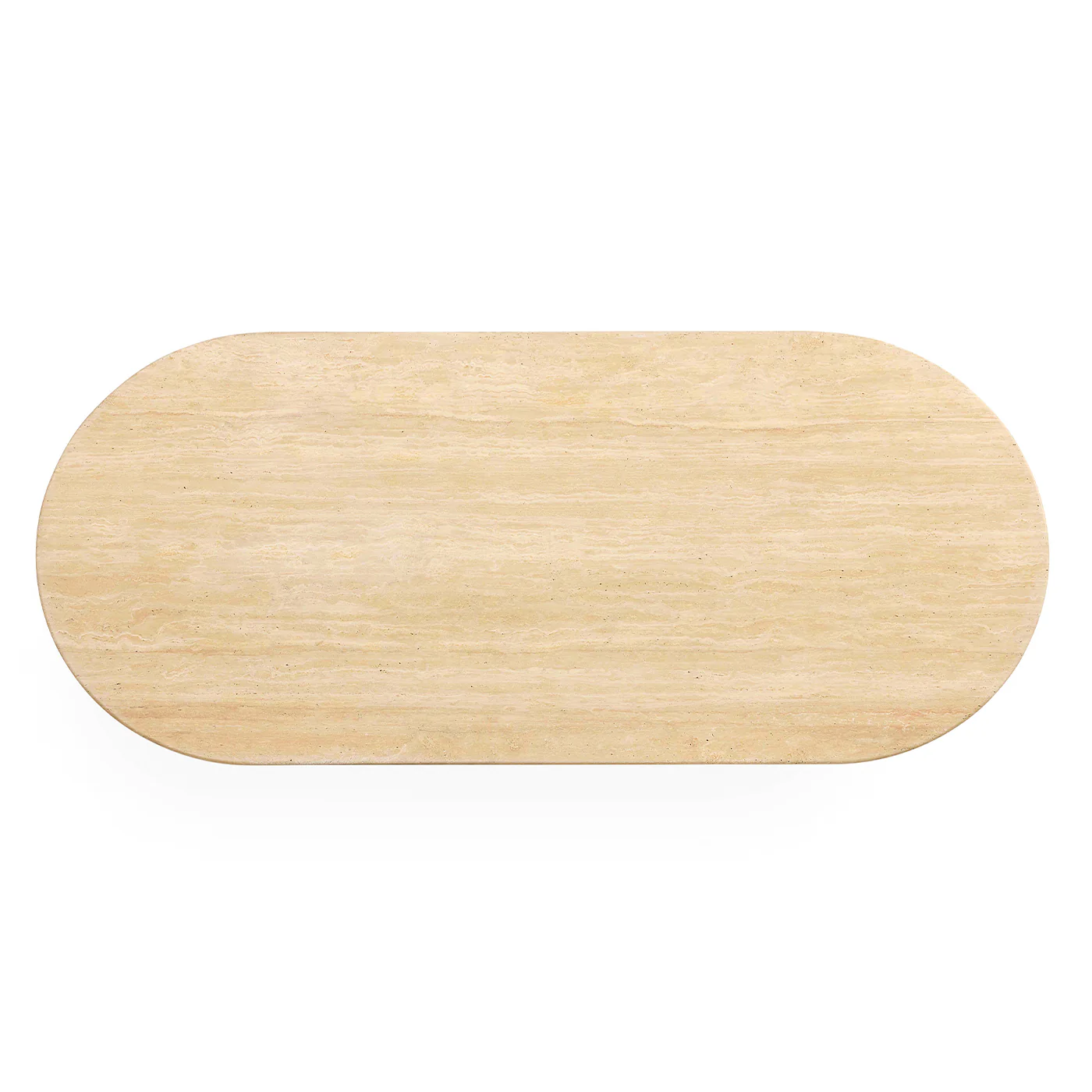 Travertine Capsule Dining Table - Image 5
