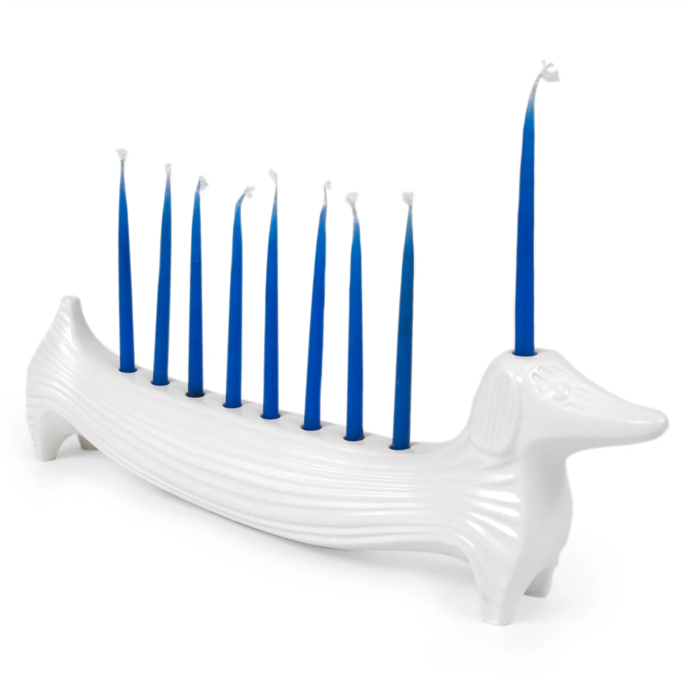 Ceramic Dachshund Menorah - Image 5