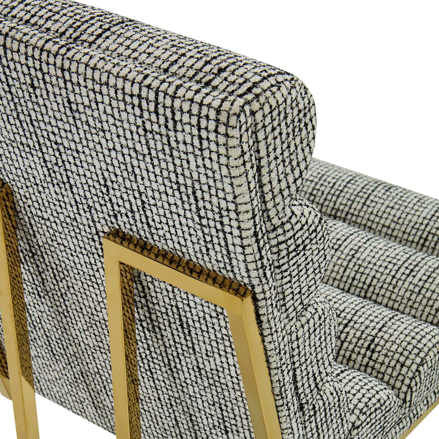 Channeled Goldfinger Dining Chair - Image 7