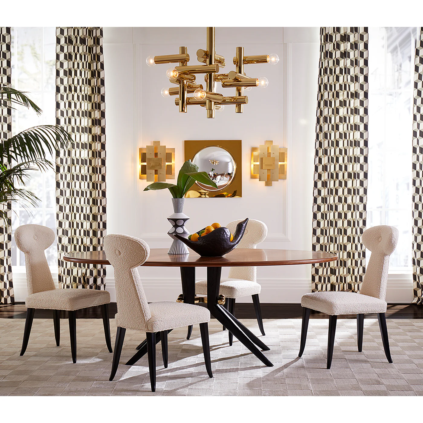 Checkerboard Hand-Loomed Rug - Image 11
