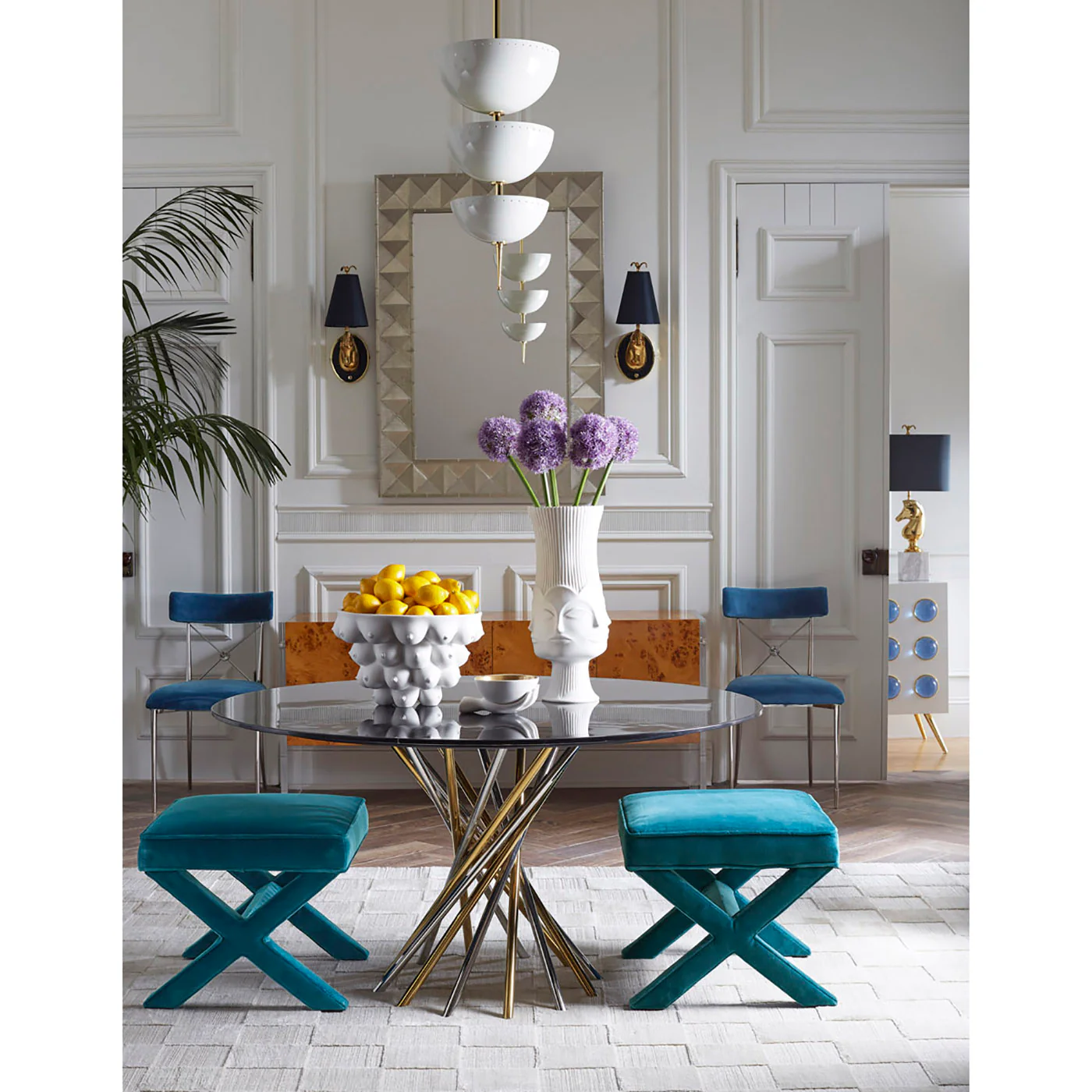Checkerboard Hand-Loomed Rug - Image 14