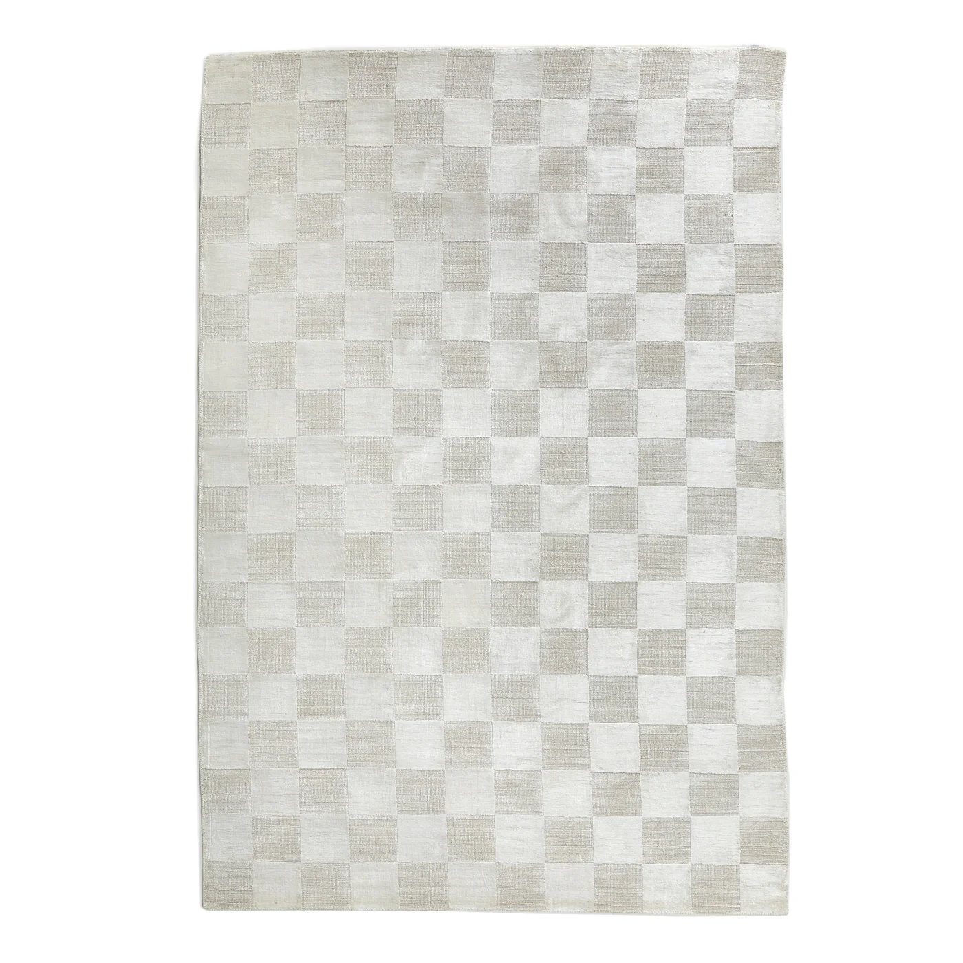 Checkerboard Hand-Loomed Rug - Image 22
