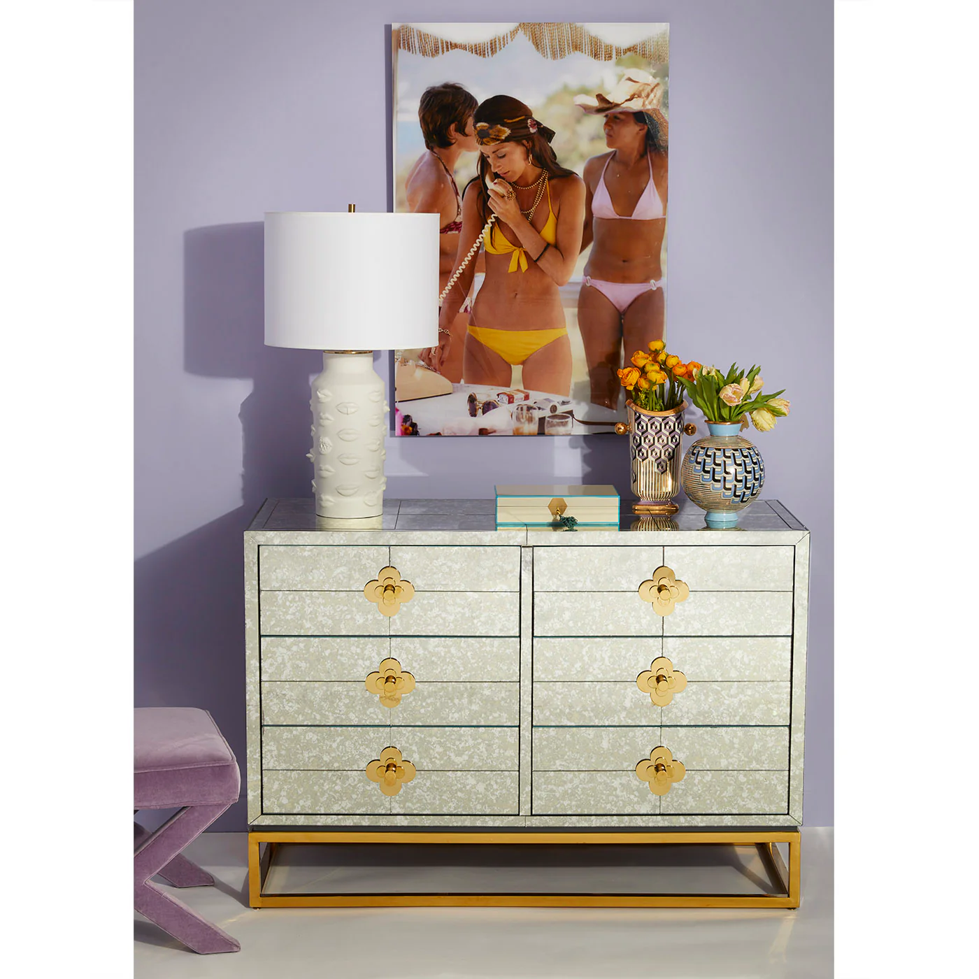 Delphine Six-Drawer Dresser - Image 2