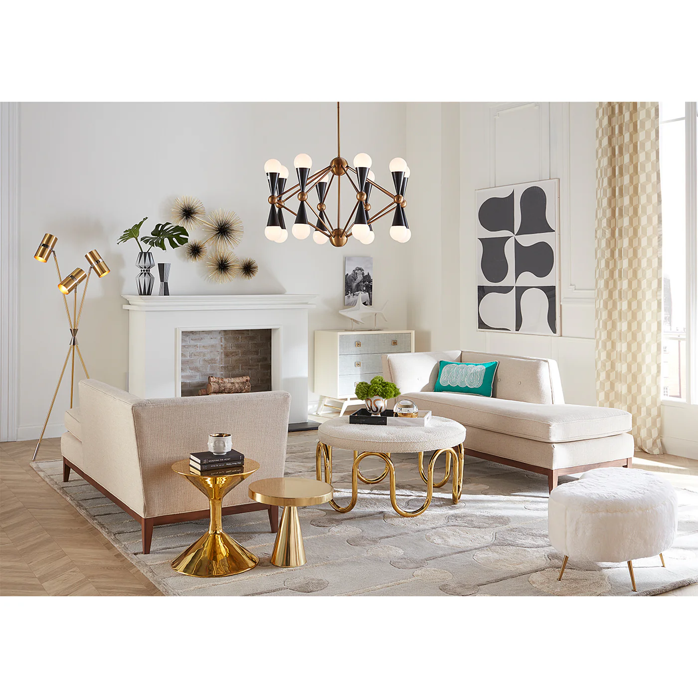 Droplet Hand-Tufted Rug - Image 3