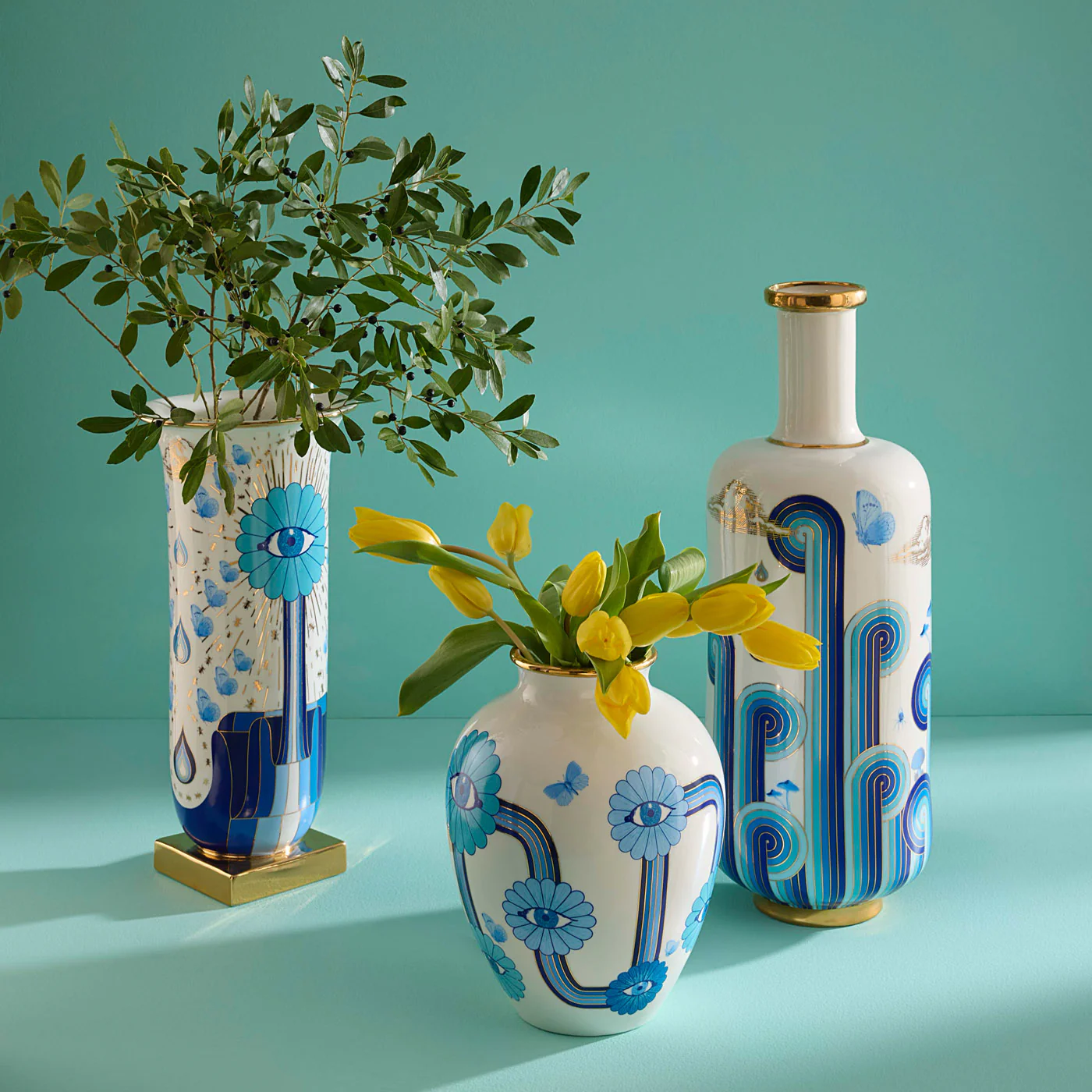 Druggist Tall Flared Vase - Image 2