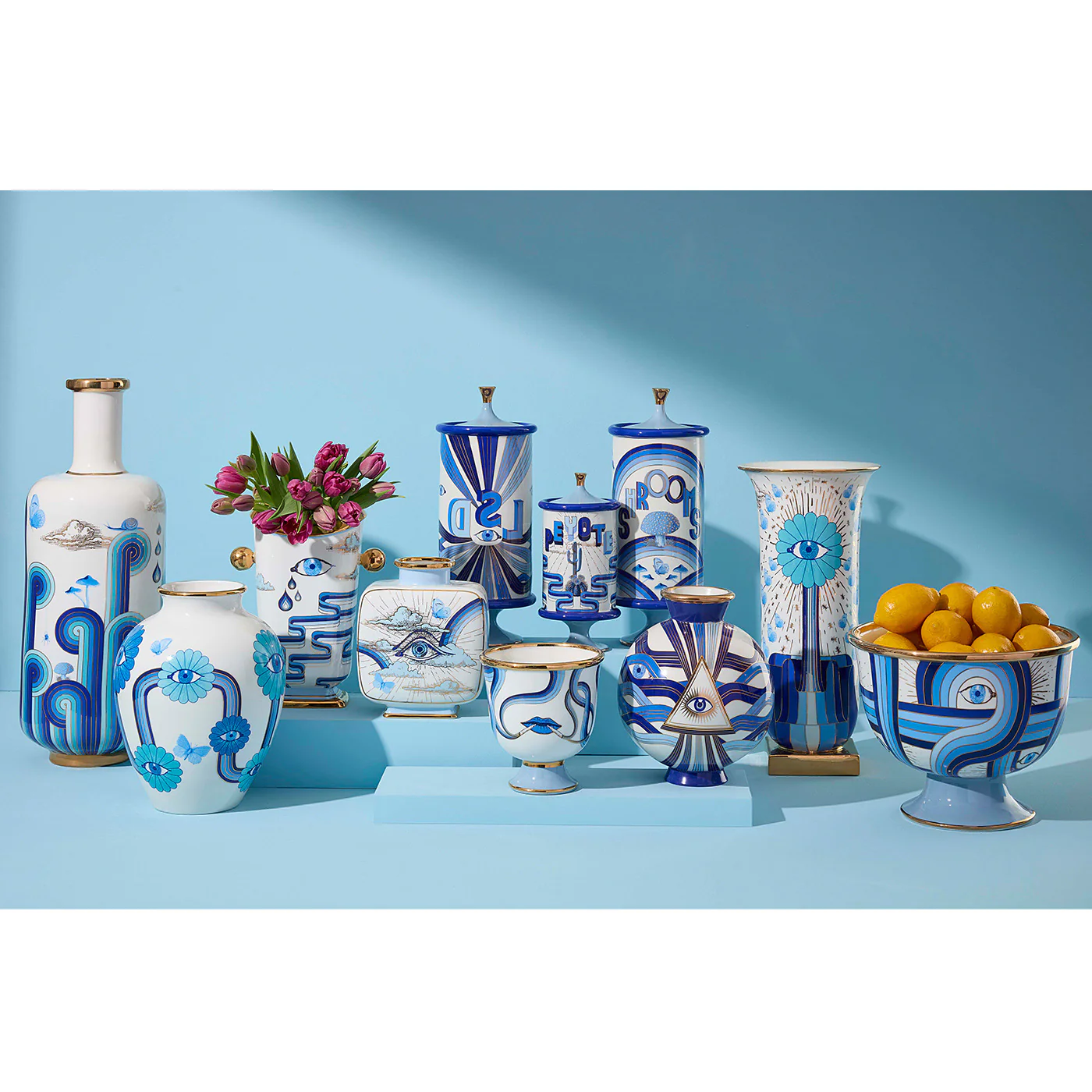 Druggist Tall Flared Vase - Image 3