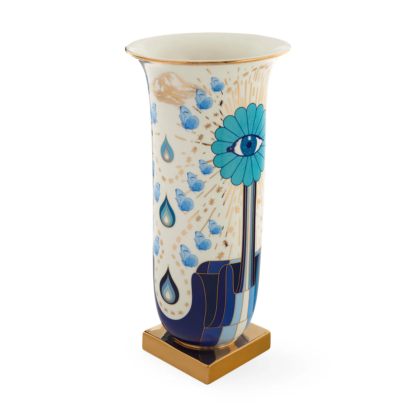 Druggist Tall Flared Vase - Image 4