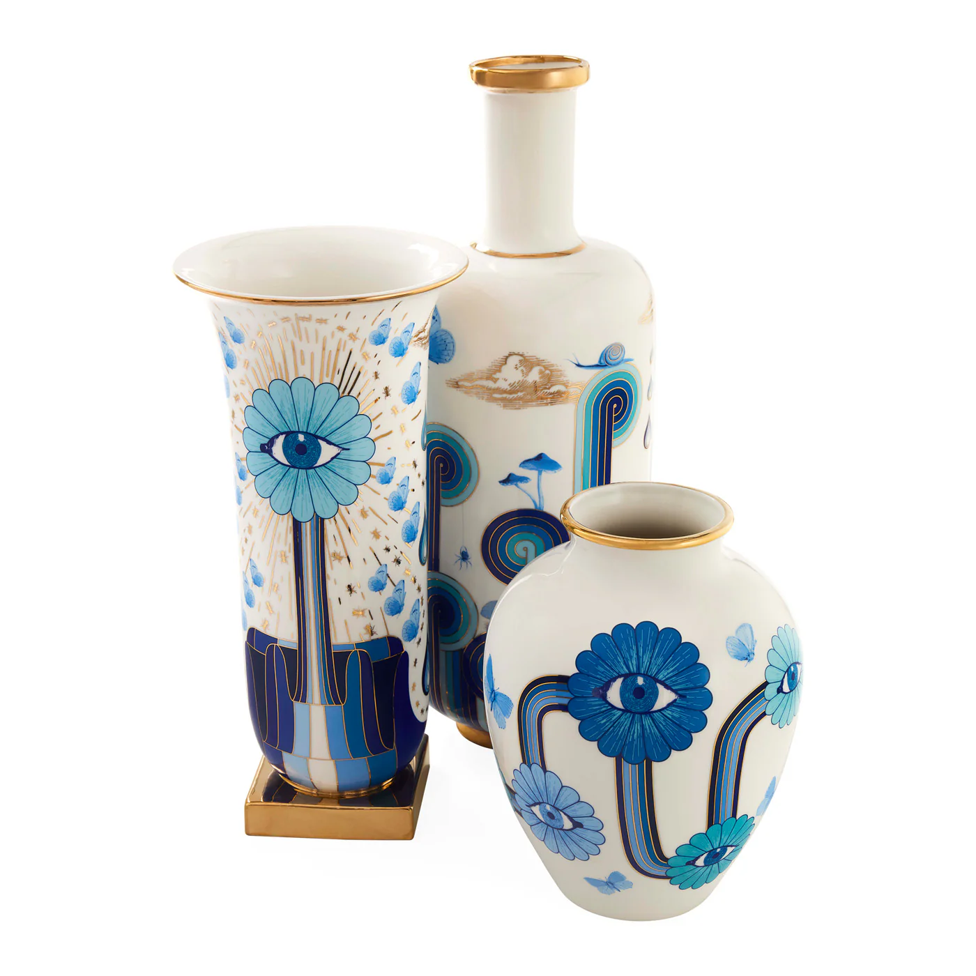 Druggist Tall Flared Vase - Image 7