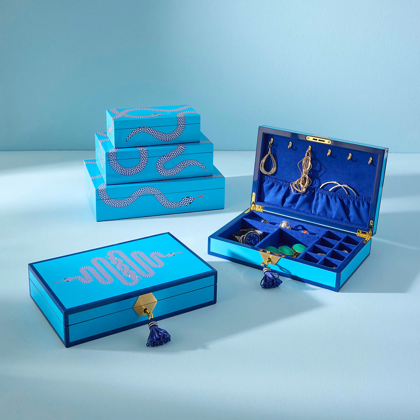 Eden Lacquer Jewelry Box - Image 2