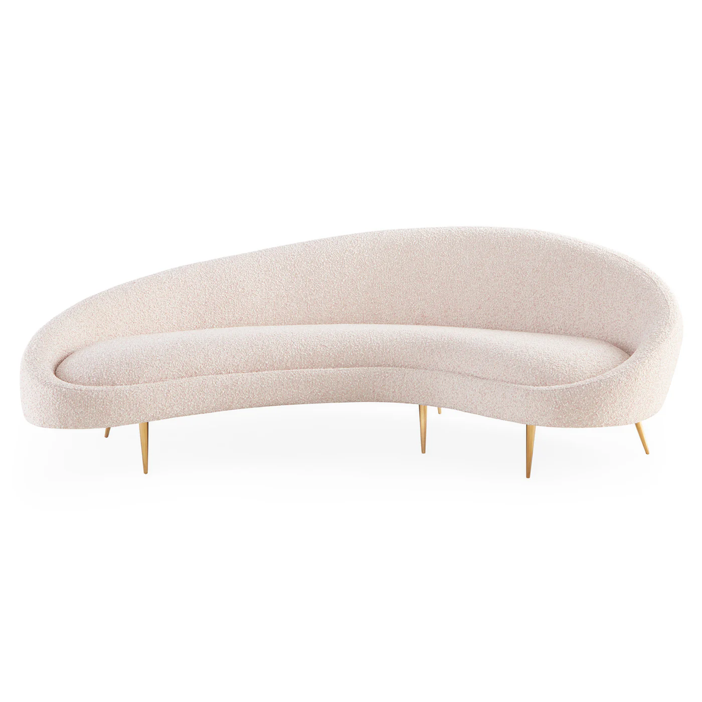 Ether 238.76cm Curved Sofa