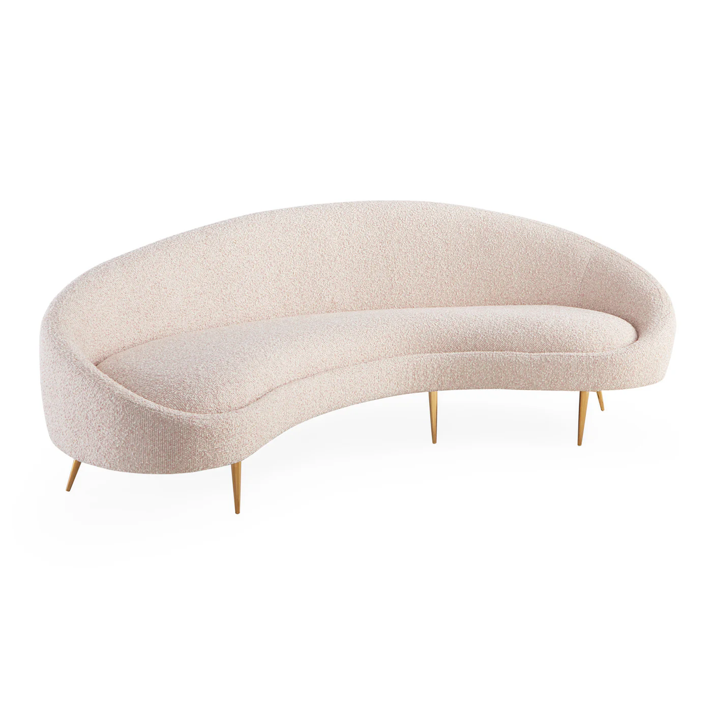 Ether 238.76cm Curved Sofa - Image 3