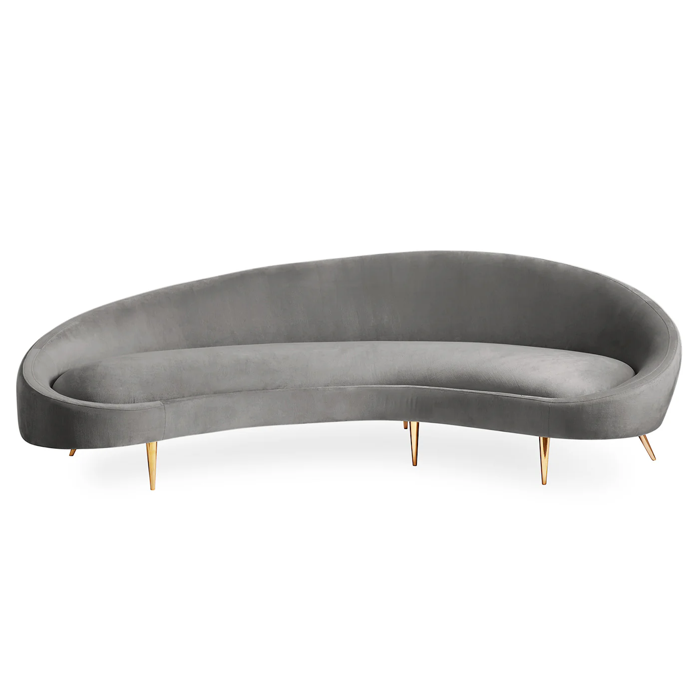 Ether 238.76cm Curved Sofa - Image 3
