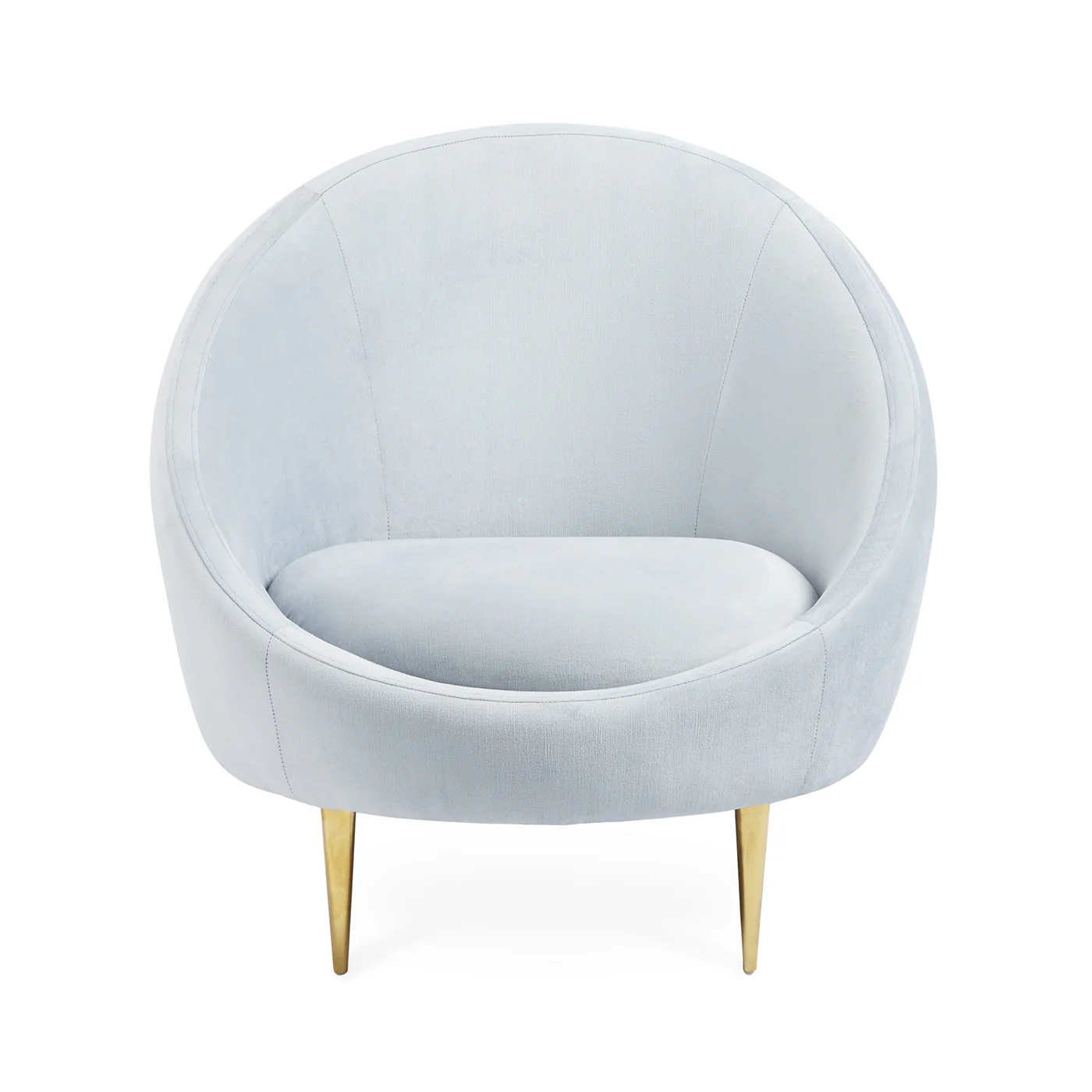 Ether Chair in Bergamo Ice Velvet - Image 6
