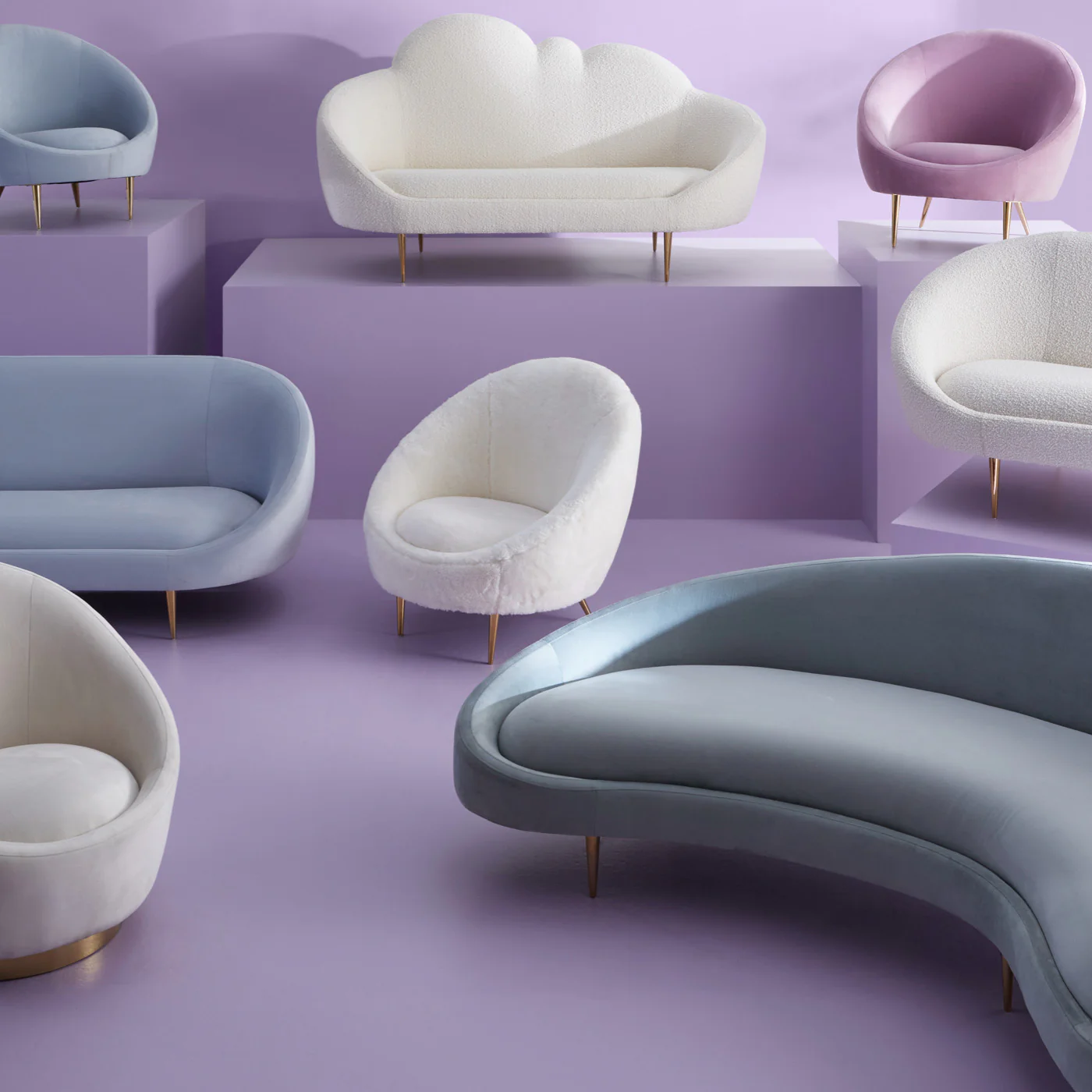Ether 176.5cm Cloud Settee - Image 3