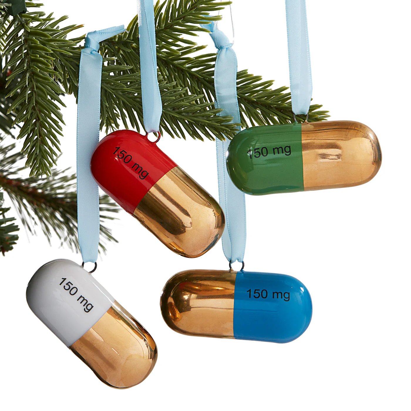Full Dose Gold Ornament Set - Image 5