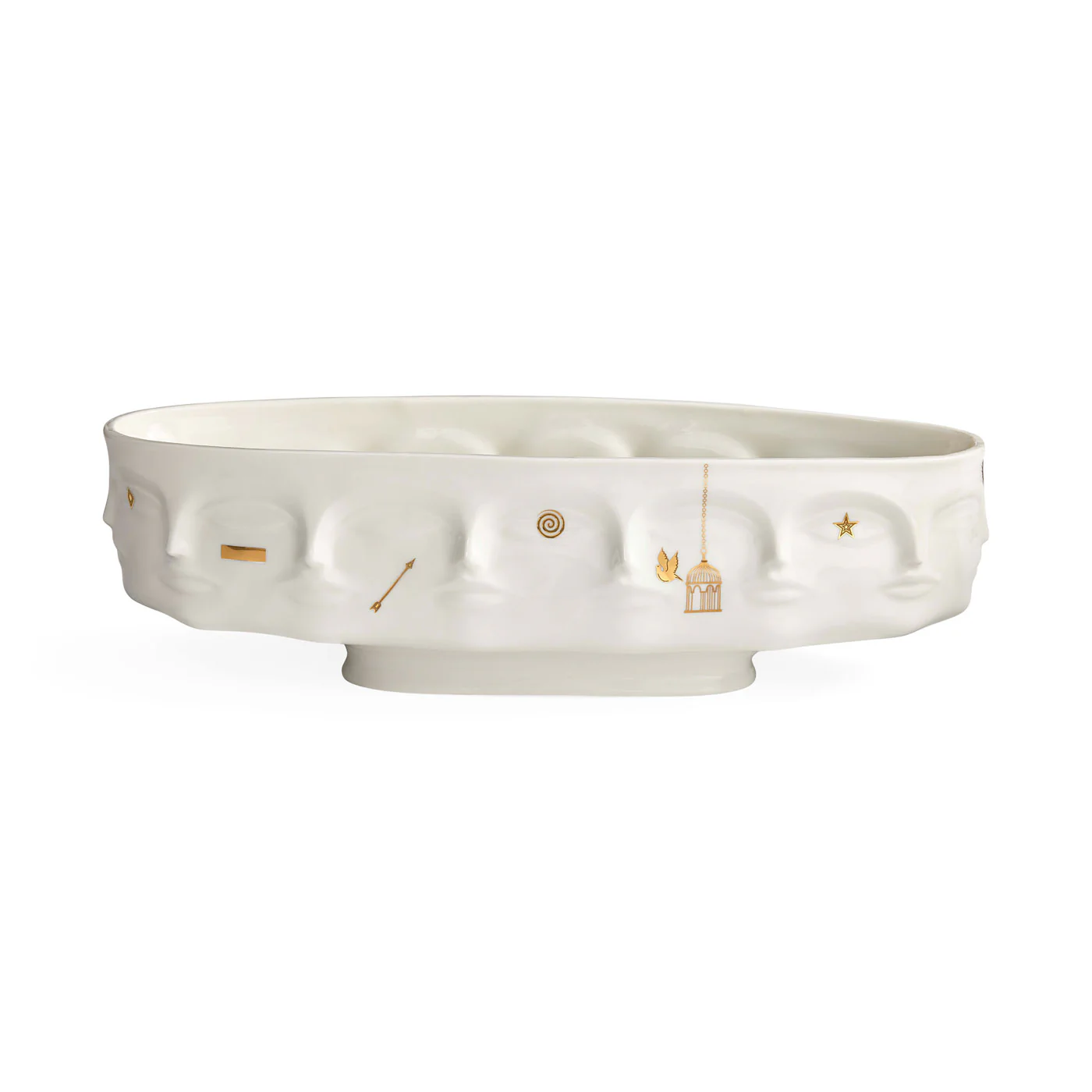 Gilded Dora Maar Long Bowl