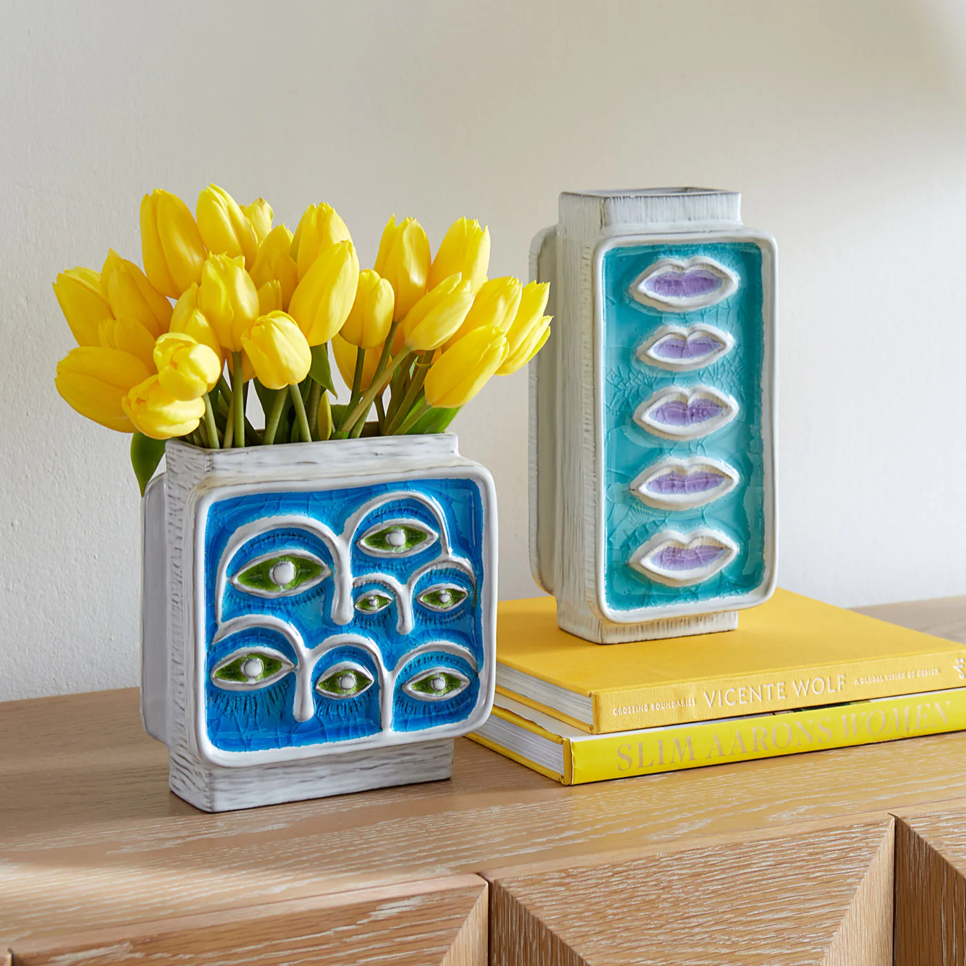 Glass Menagerie Eyes Vase - Image 2