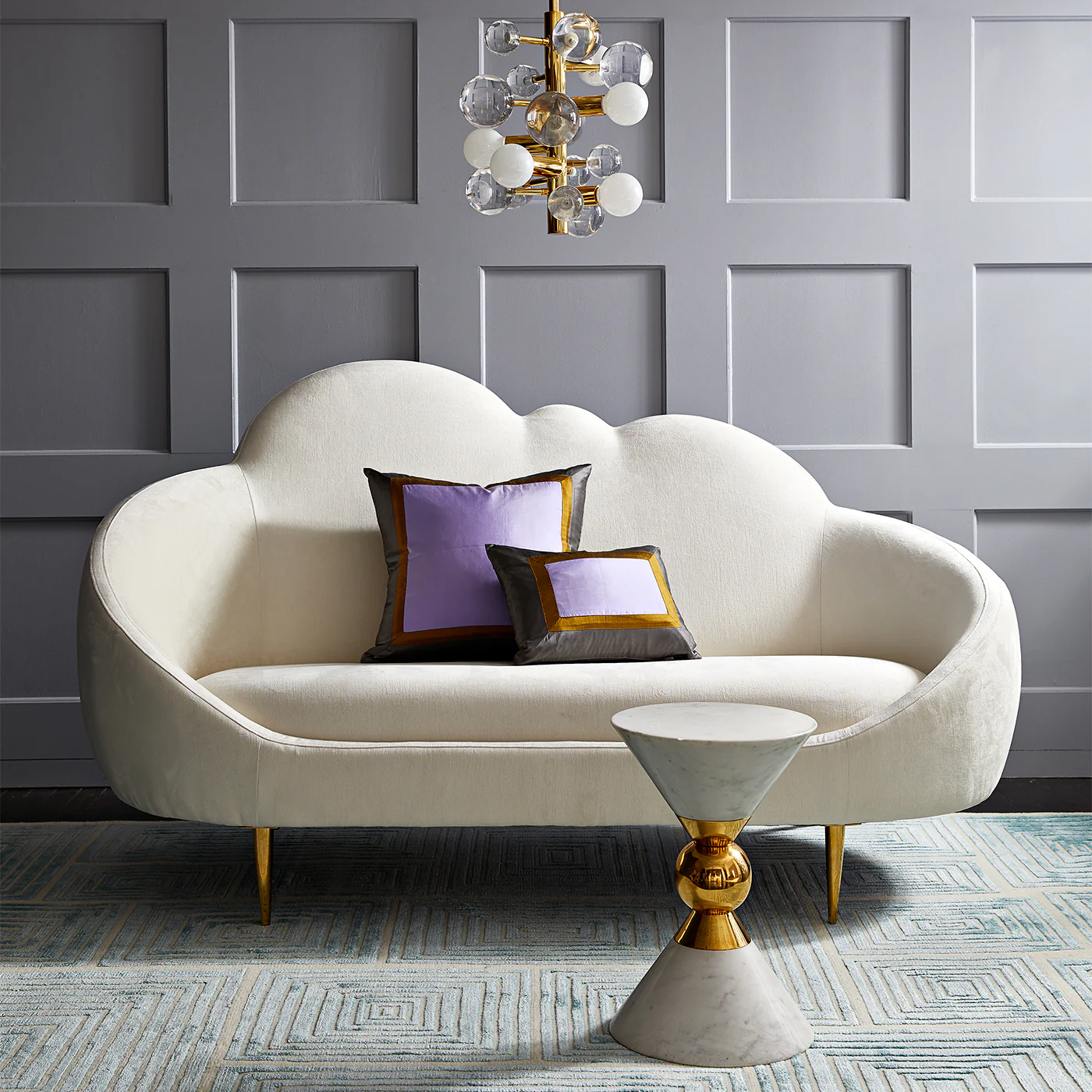 Globo Five-Light Chandelier - Image 4