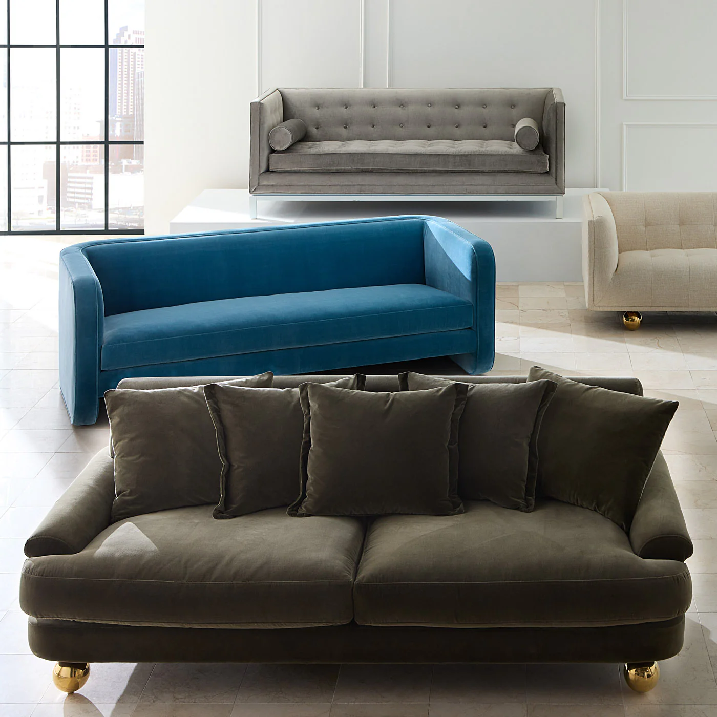 Greenwich 220cm Sofa - Image 4