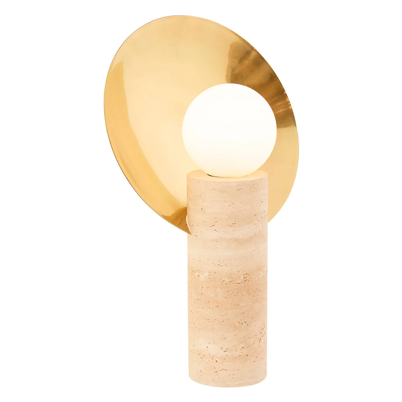 Halo Travertine Table Lamp - Image 5