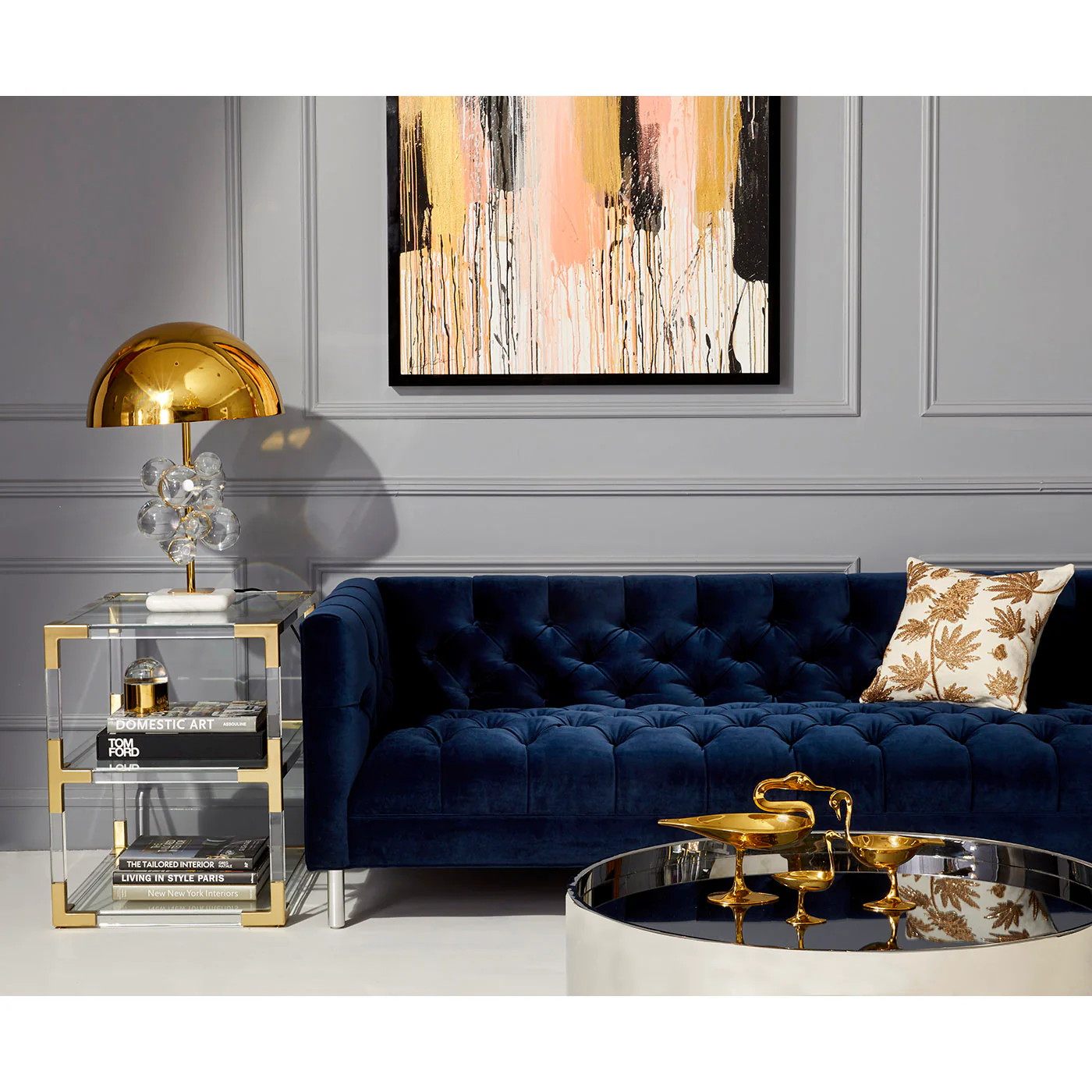 Jacques Two-Tier Side Table - Image 4
