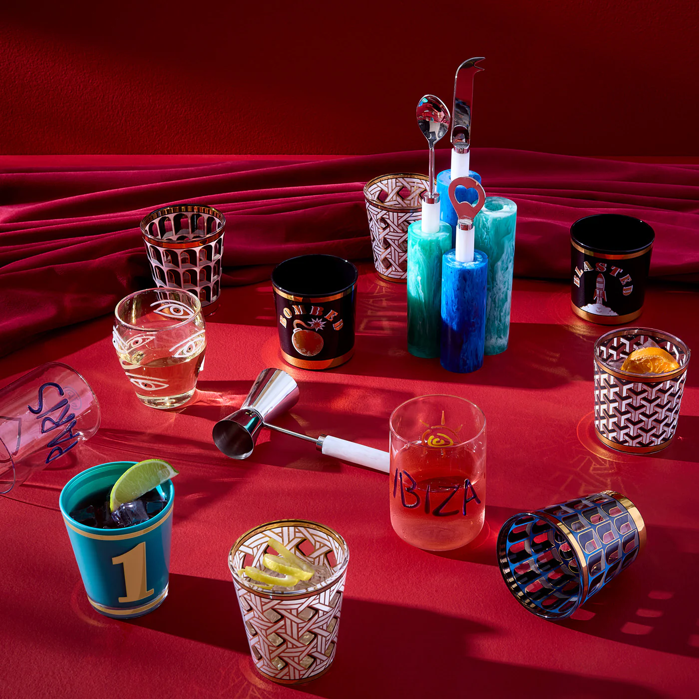 Jet Set Glassware Set - Image 3