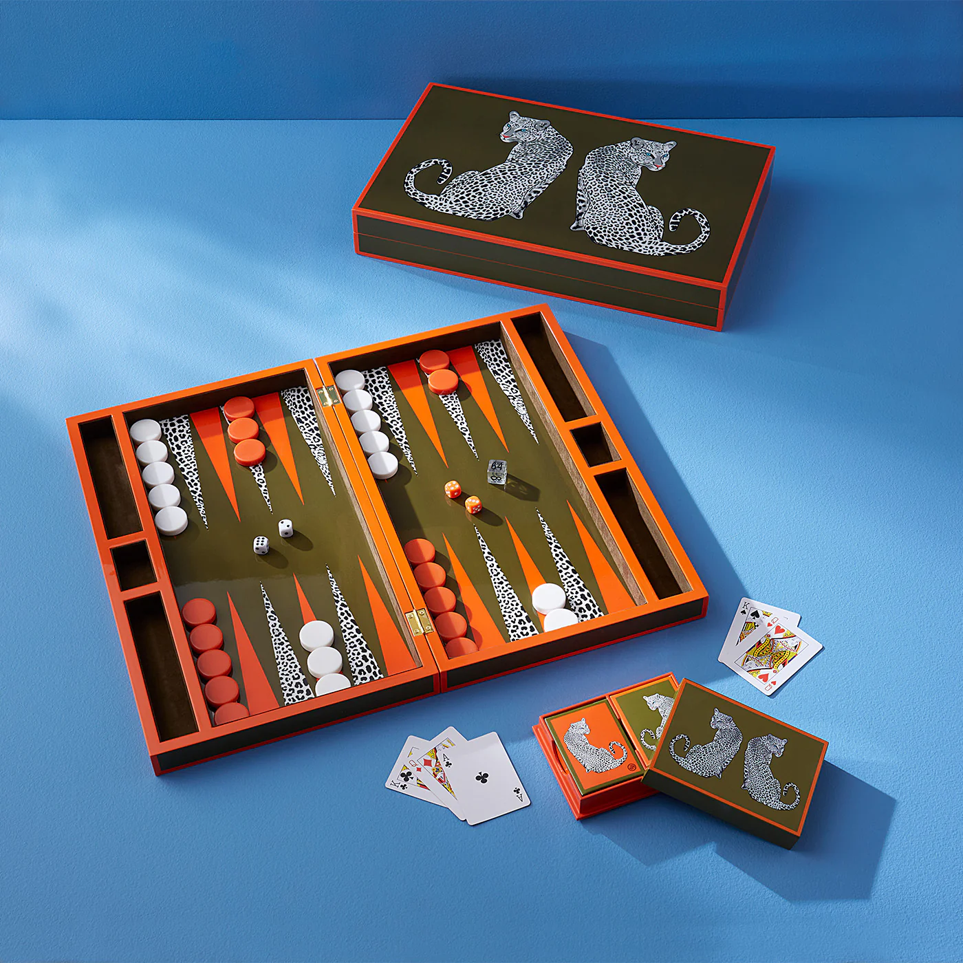 Leopard Backgammon Set - Image 4