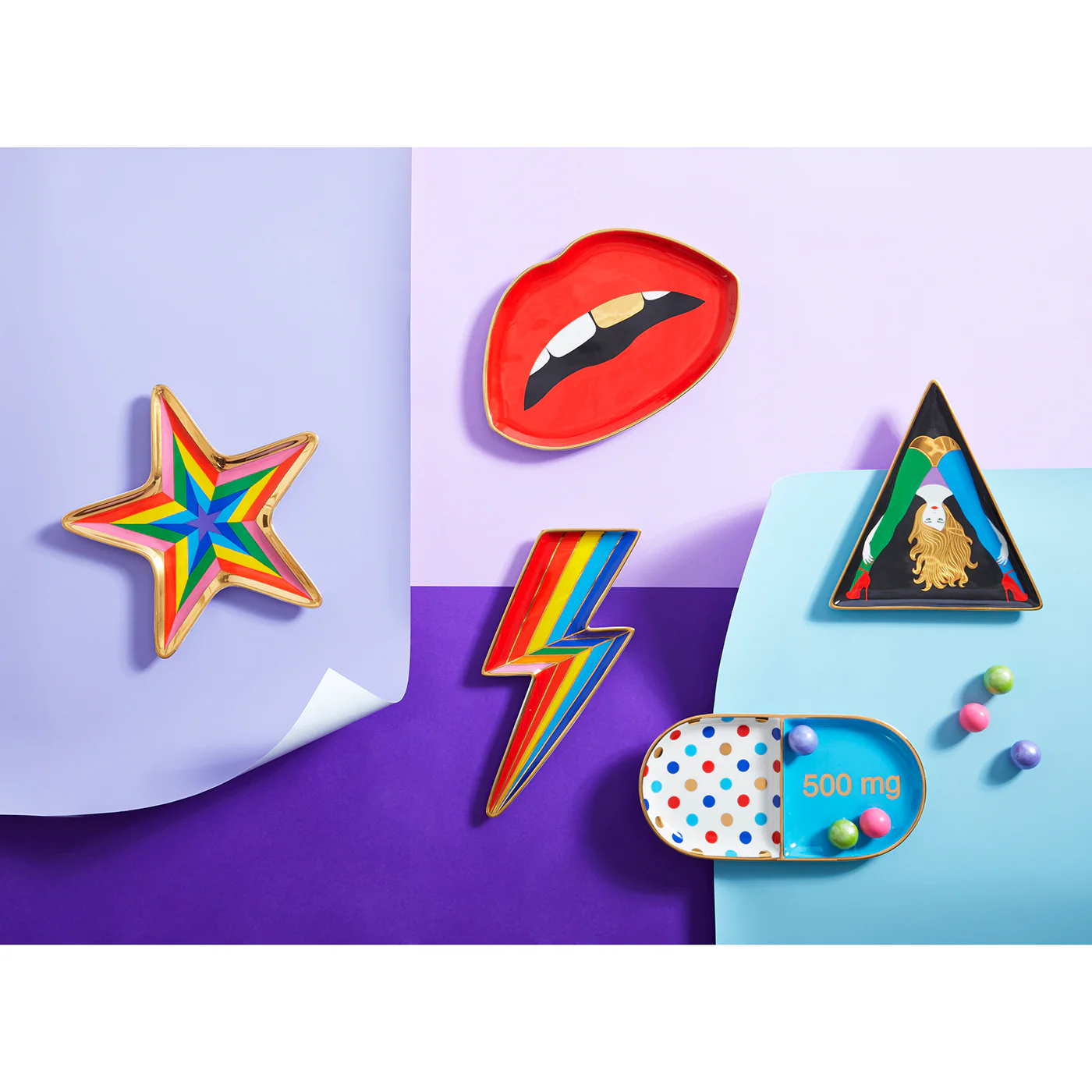 Lips Trinket Tray - Image 2