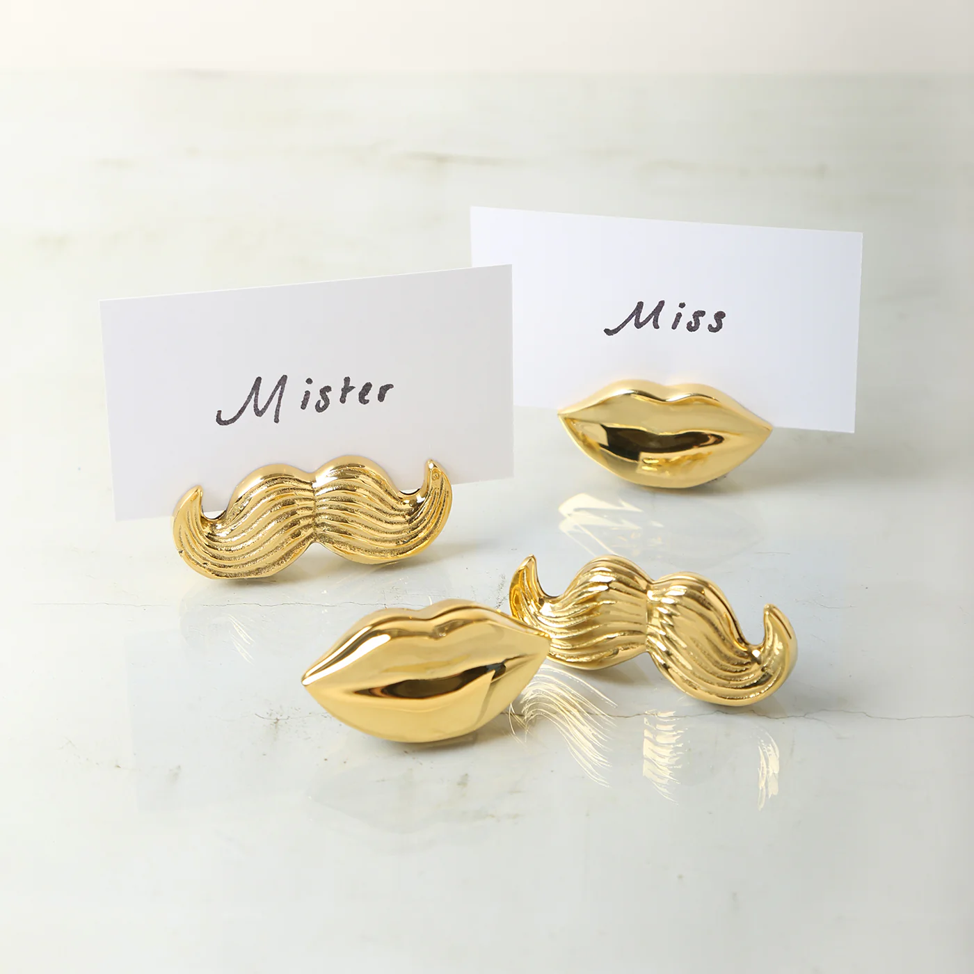 Mr. & Mrs. Muse Place Card Holder Set - Image 3